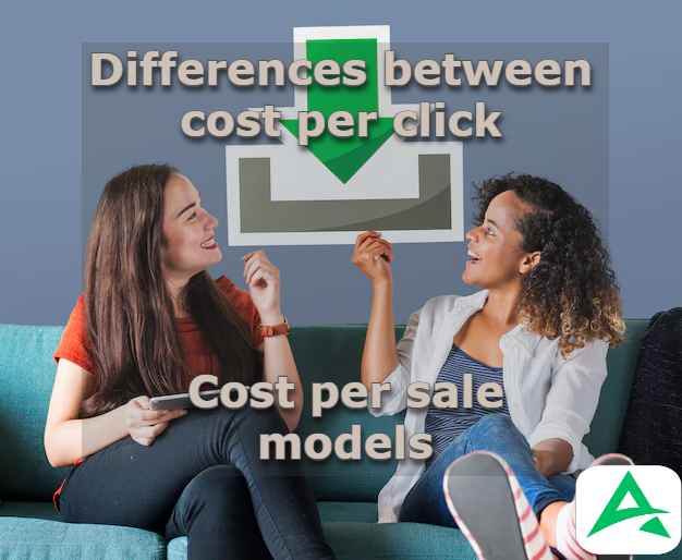 Differences between cost per click, cost per lead, and cost per sale models?